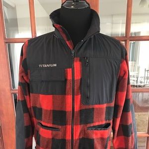 plaid columbia jacket